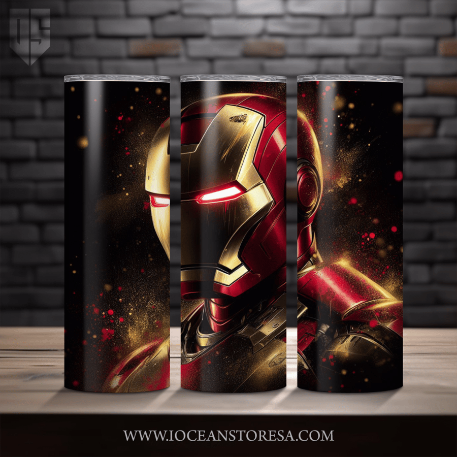 ‏Tumbler / ترافل مق سعة 20 أونصة -  تمبلر - Iron Man -  آيرون مان