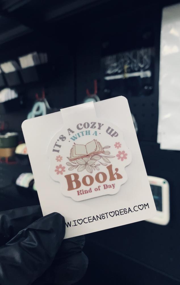 فاصل كتاب مغناطيسي - Magnetic Bookmark
