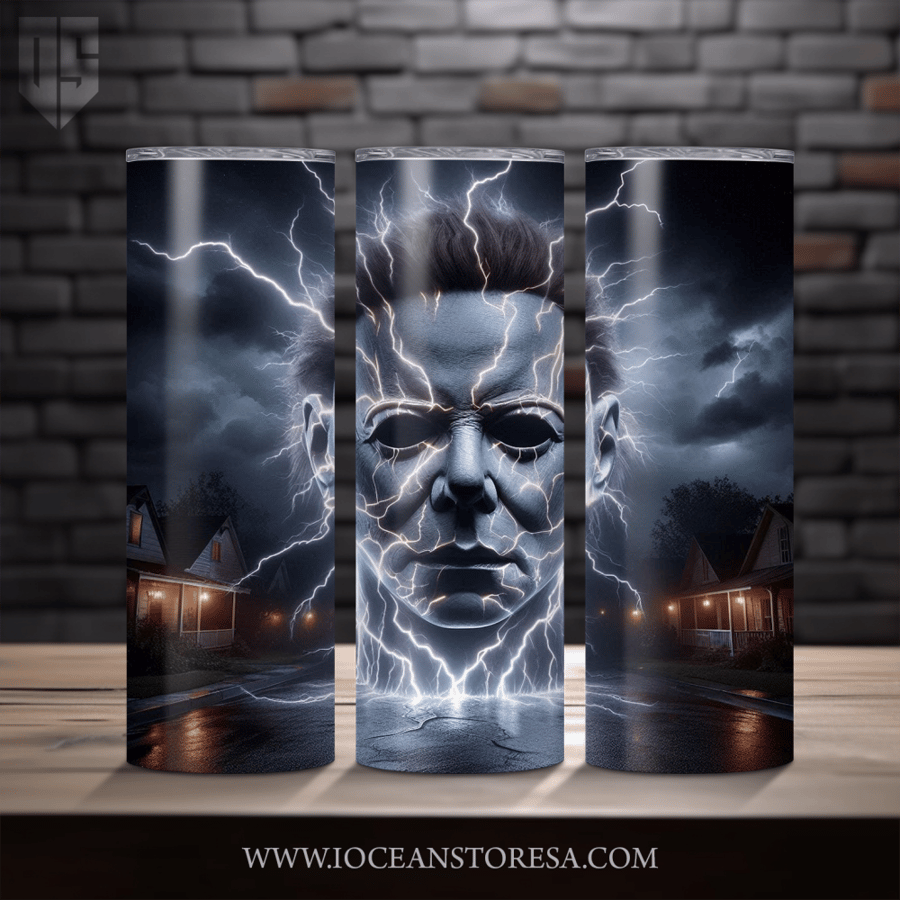 ‏Tumbler / ترافل مق سعة 20 أونصة -  تمبلر - شخصيات مرعبة - horror movie characters - Michael Myers