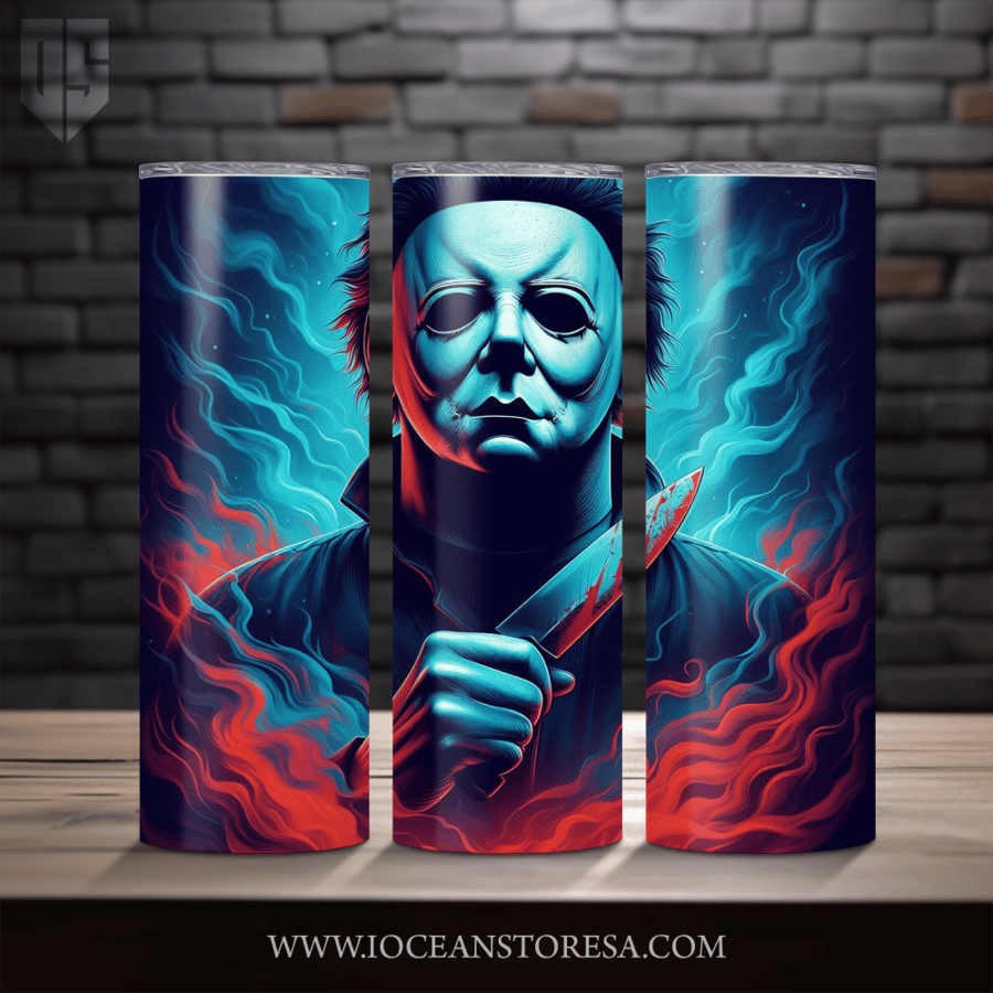‏Tumbler / ترافل مق سعة 20 أونصة -  تمبلر - شخصيات مرعبة - horror movie characters - Michael Myers