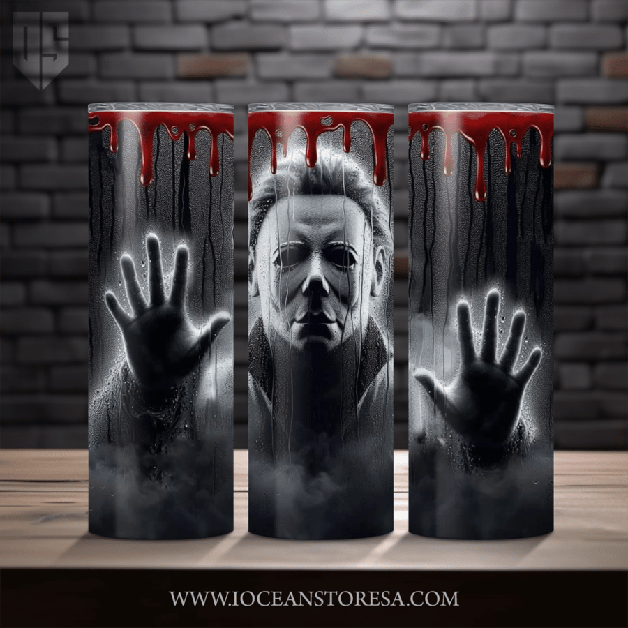 ‏Tumbler / ترافل مق سعة 20 أونصة -  تمبلر - شخصيات مرعبة - horror movie characters - Michael Myers