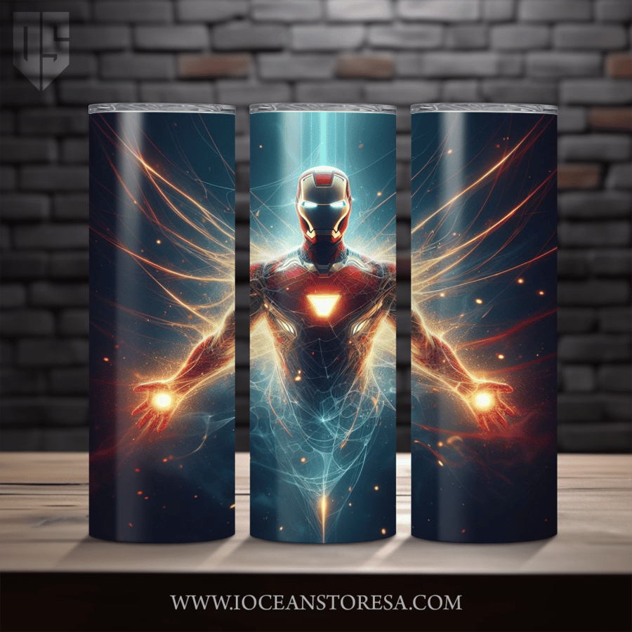 ‏Tumbler / ترافل مق سعة 20 أونصة -  تمبلر - Iron Man -  آيرون مان