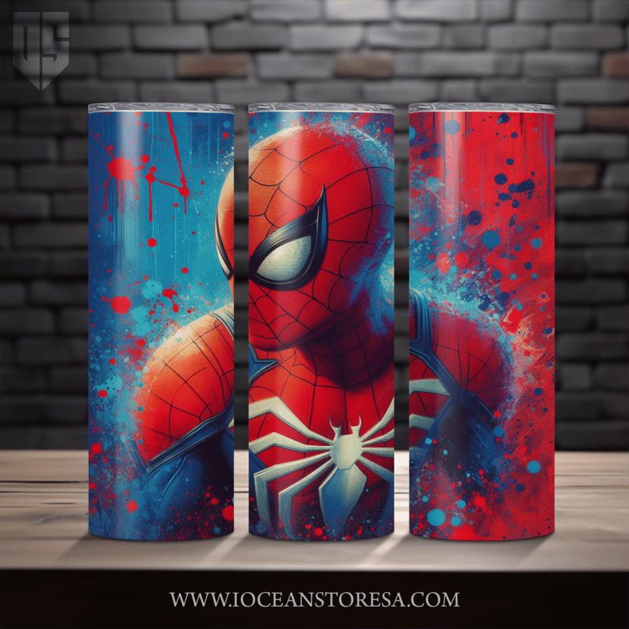‏Tumbler / ترافل مق سعة 20 أونصة -  تمبلر - سبايدرمان - Spider Man
