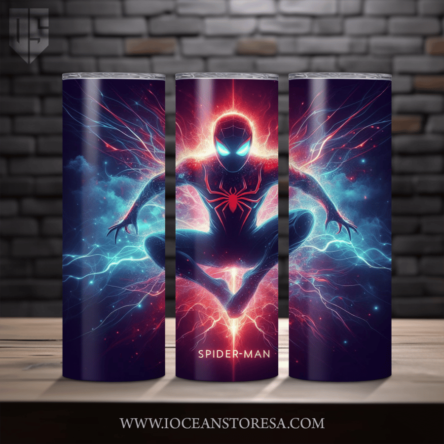 ‏Tumbler / ترافل مق سعة 20 أونصة -  تمبلر - سبايدرمان - Spider Man