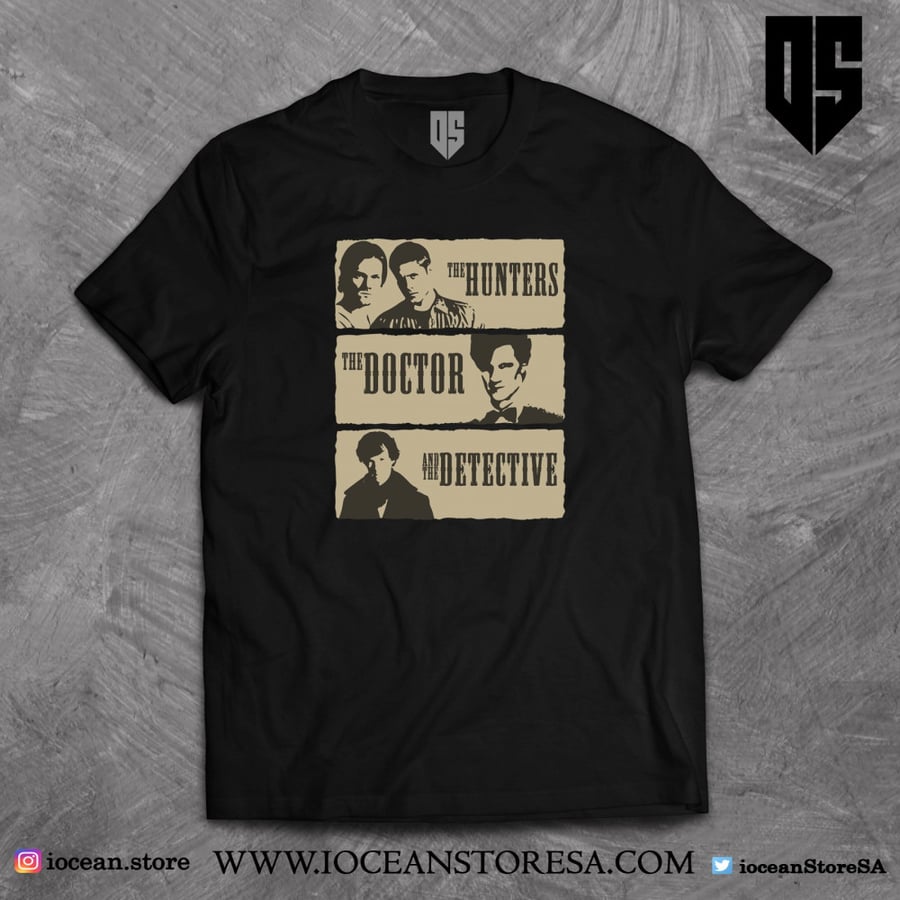 T-shirt - supernatural - Supernatural - Sherlock