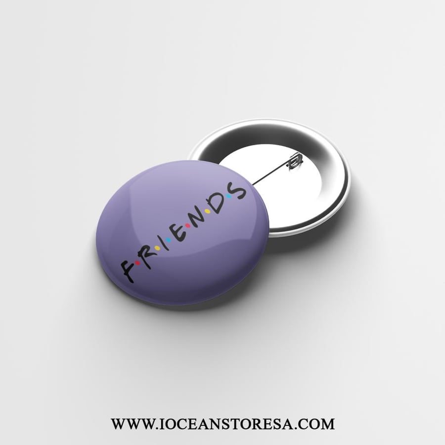 Badge - Badge - Button - Badge - Pin - Friends