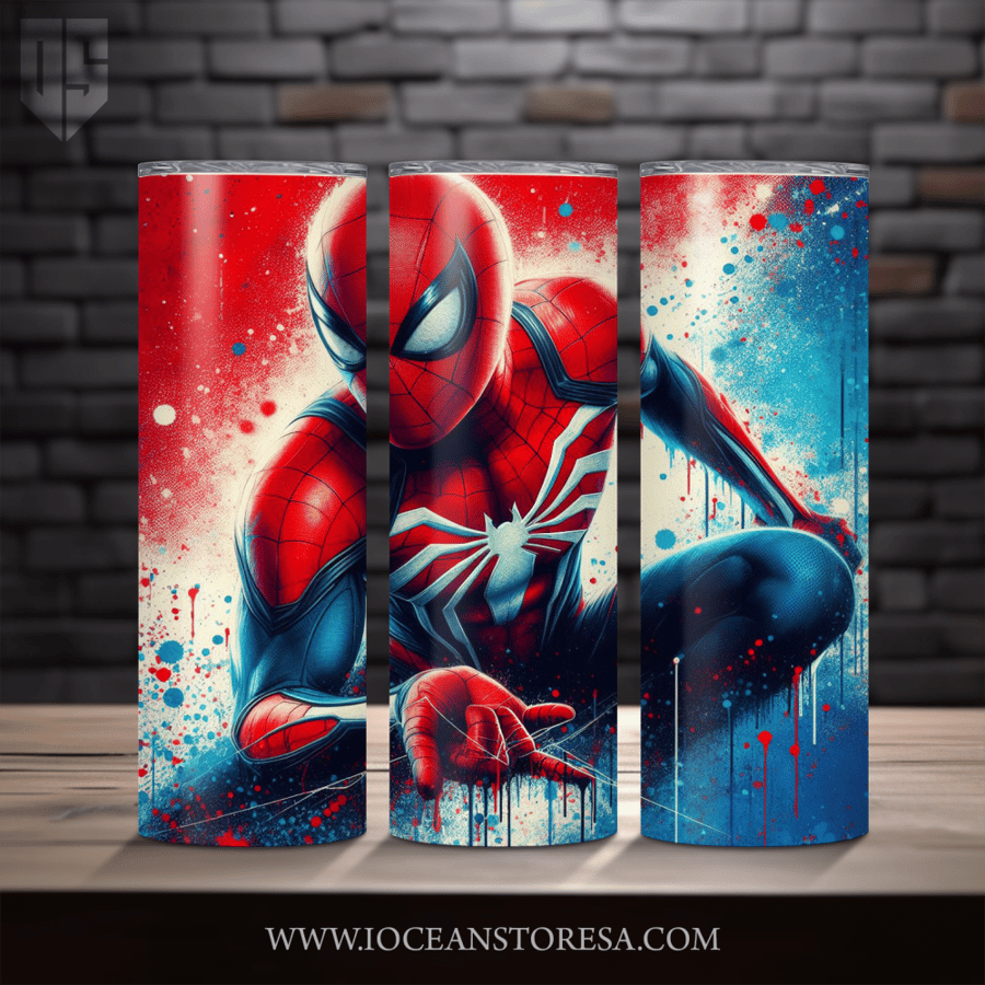 ‏Tumbler / ترافل مق سعة 20 أونصة -  تمبلر - سبايدرمان - Spider Man