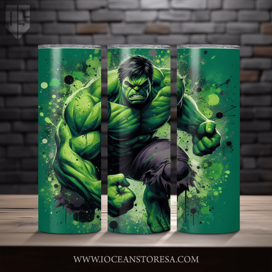 Tumbler / ترافل مق سعة 20 أونصة - تمبلر - Hulk - هالك