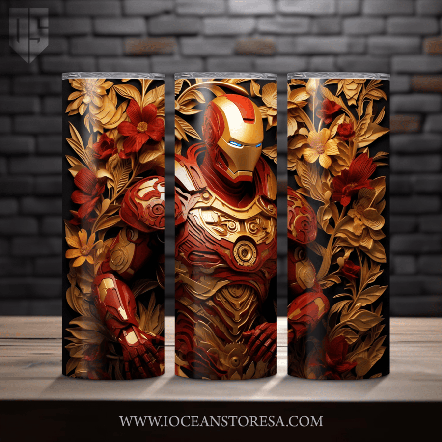 ‏Tumbler / ترافل مق سعة 20 أونصة -  تمبلر - Iron Man -  آيرون مان
