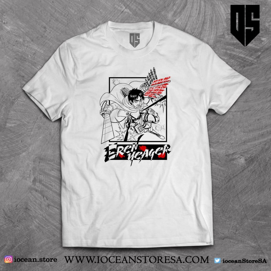 تيشيرت - Attack On Titan هجوم العمالقة