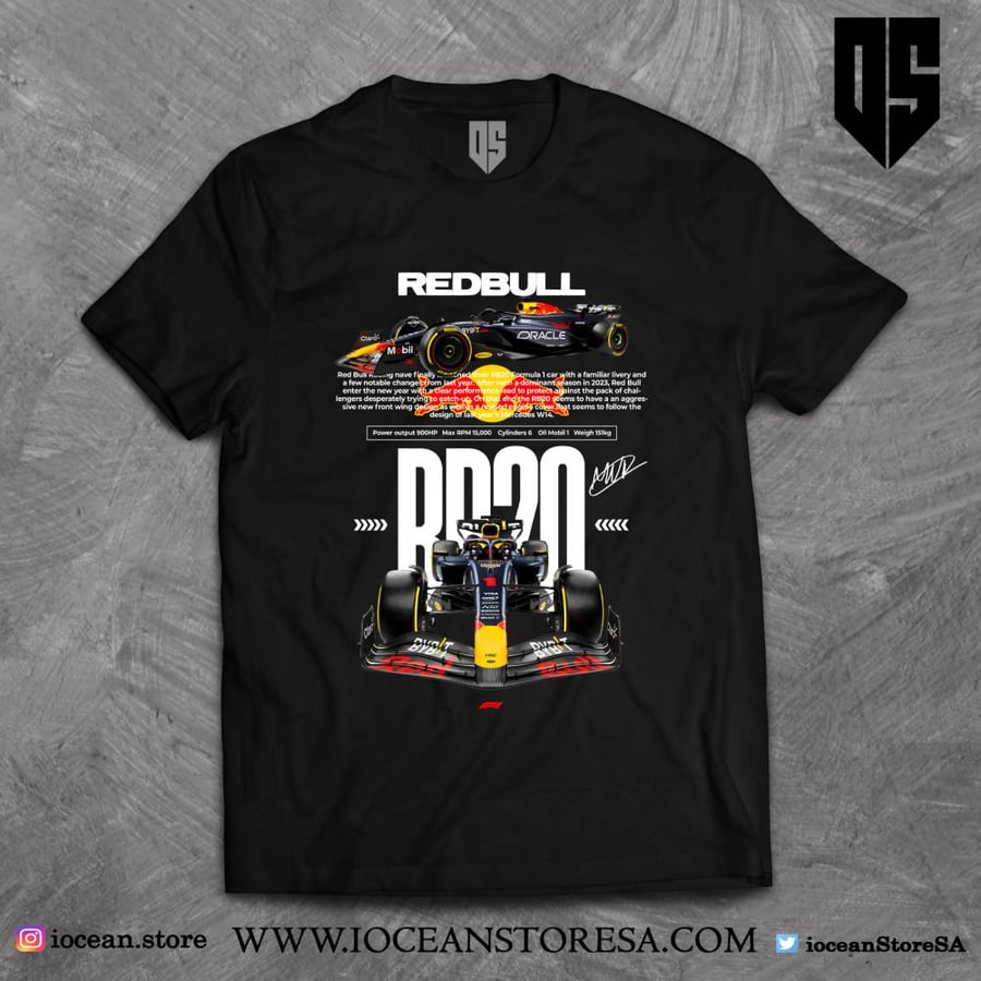 تيشيرت - RED BULL RB20