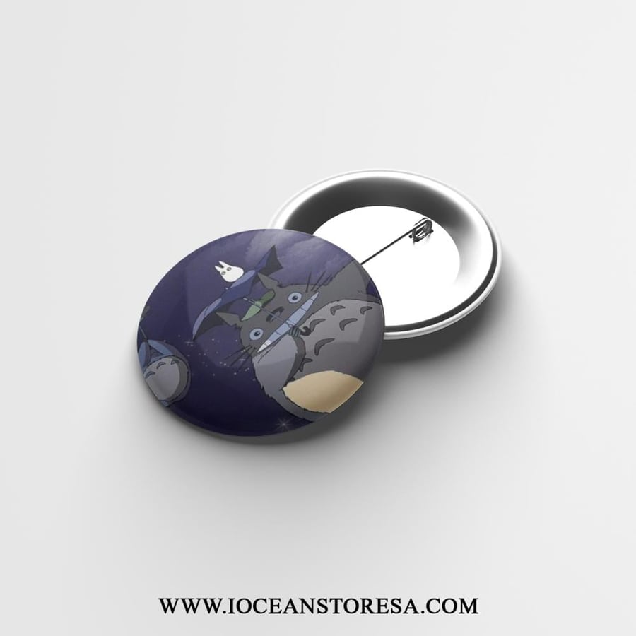 Badge - Badge - Button - Badge - Pin - My Neighbor Totoro