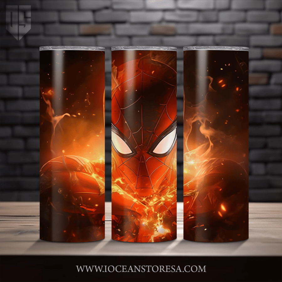 ‏Tumbler / ترافل مق سعة 20 أونصة -  تمبلر - سبايدرمان - Spider Man