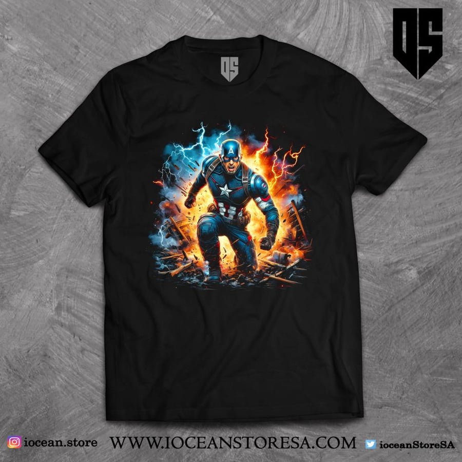 تيشيرت - كابتن امريكا - Captain America