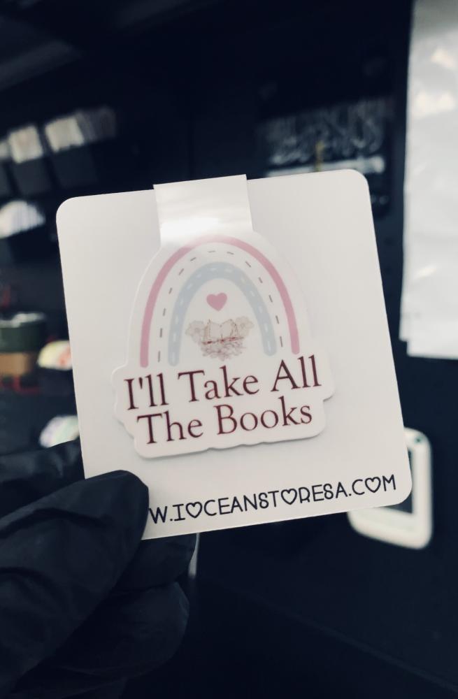 فاصل كتاب مغناطيسي - Magnetic Bookmark - طلب تصميم خاص