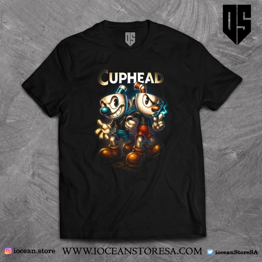 تيشيرت -  Cuphead - كاب هيد