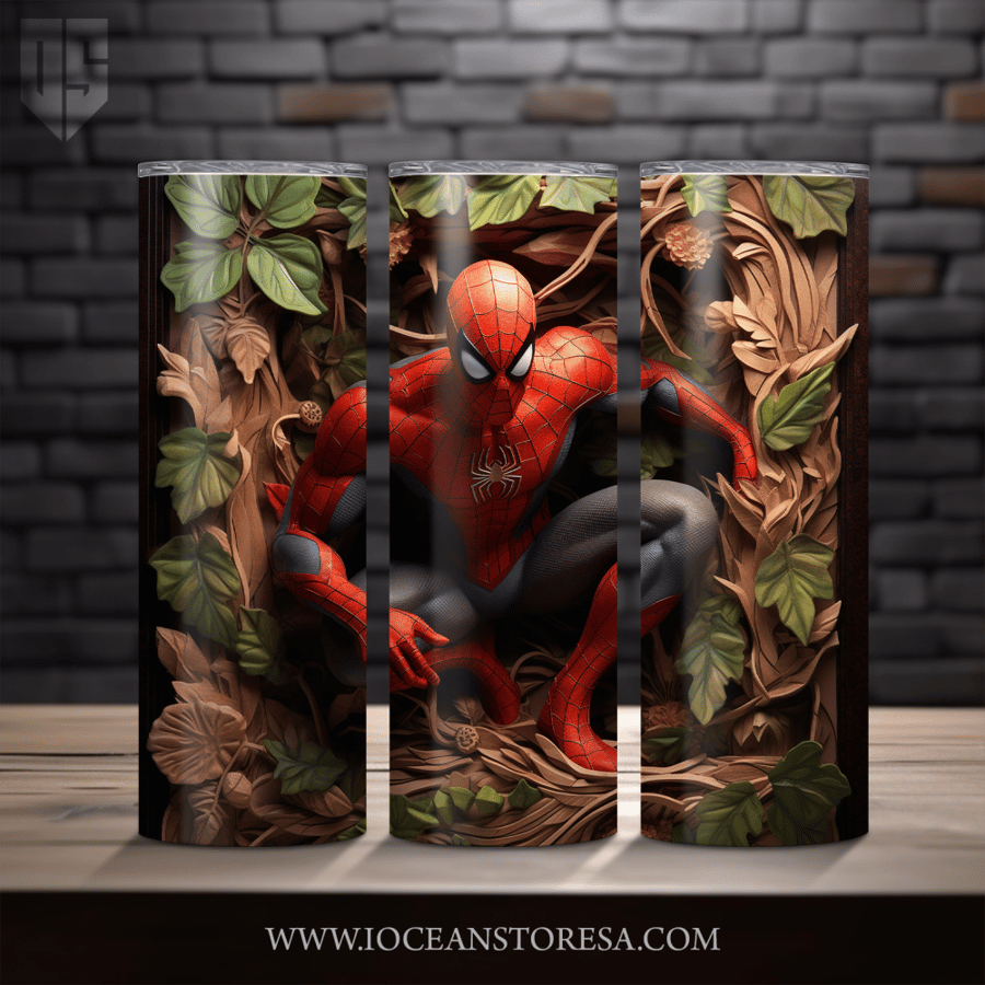 ‏Tumbler / ترافل مق سعة 20 أونصة -  تمبلر - سبايدرمان - Spider Man