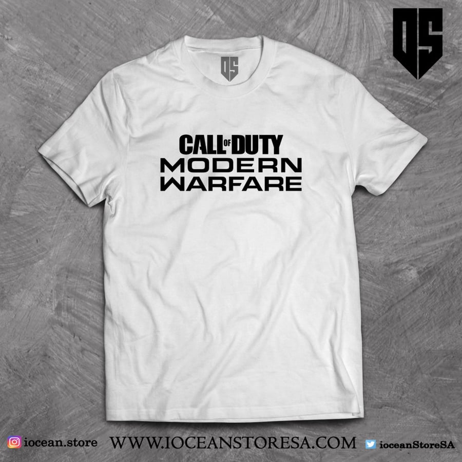 تيشيرت - call of duty modern warfare - كول أوف ديوتي مودرن وورفير