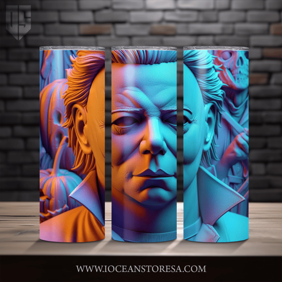 ‏Tumbler / ترافل مق سعة 20 أونصة -  تمبلر - شخصيات مرعبة - horror movie characters - Michael Myers