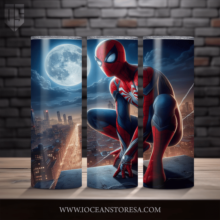 ‏Tumbler / ترافل مق سعة 20 أونصة -  تمبلر - سبايدرمان - Spider Man