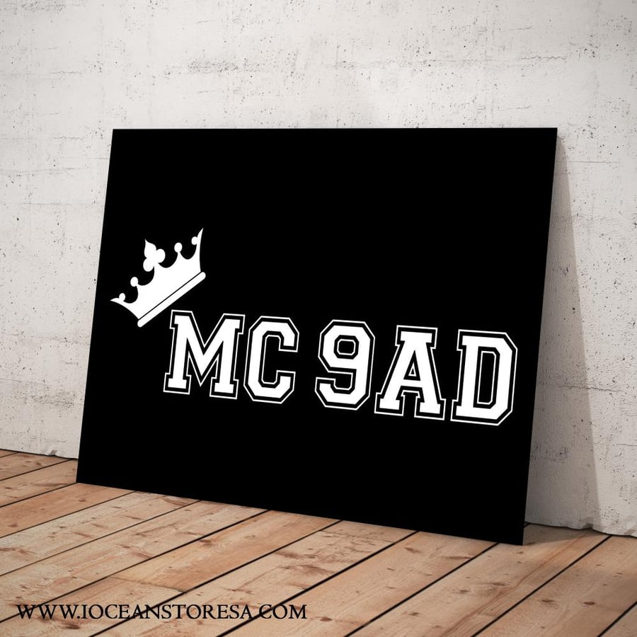 Metal poster (display) - MC 9AD