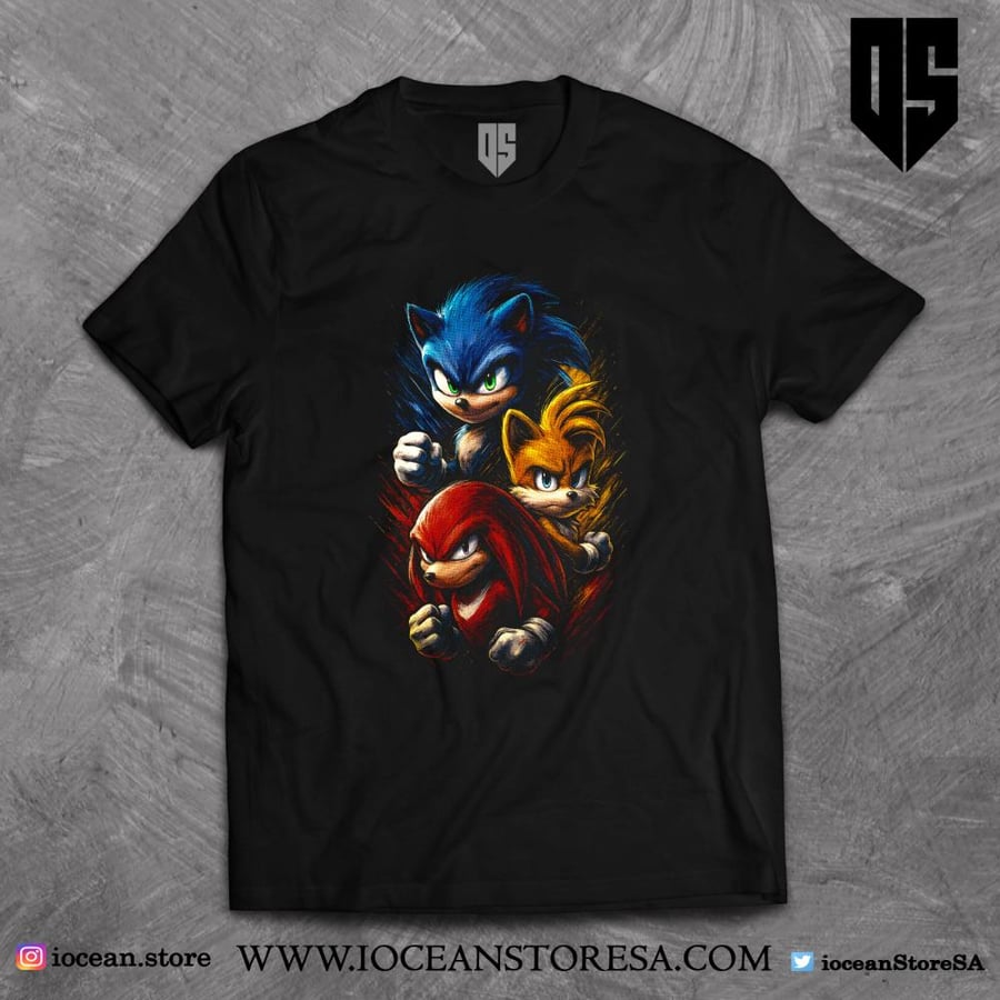 تيشيرت - Sonic the Hedgehog - سونيك