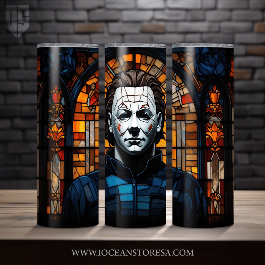 ‏Tumbler / ترافل مق سعة 20 أونصة -  تمبلر - شخصيات مرعبة - horror movie characters - Michael Myers
