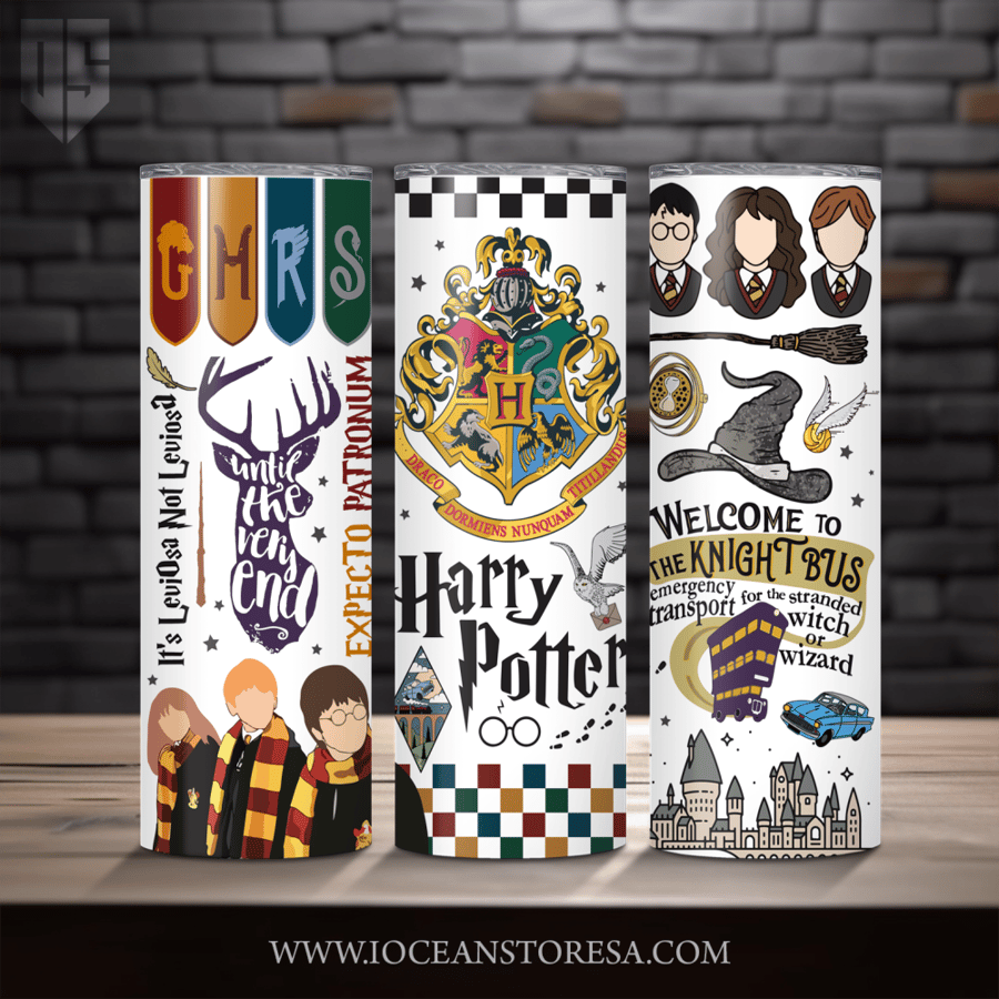 ‏Tumbler / ترافل مق سعة 20 أونصة -  تمبلر - harry potter - هاري بوتر