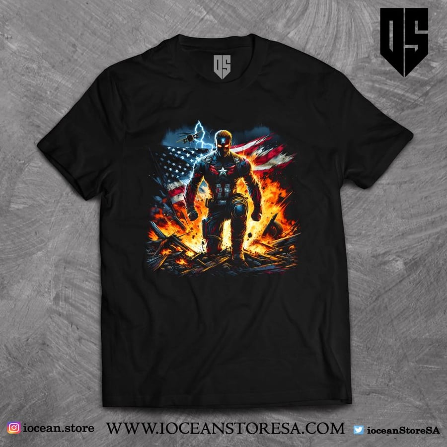تيشيرت - كابتن امريكا - Captain America