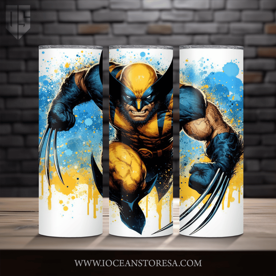 ‏Tumbler / ترافل مق سعة 20 أونصة -  تمبلر -  Wolverine - ولفيرين