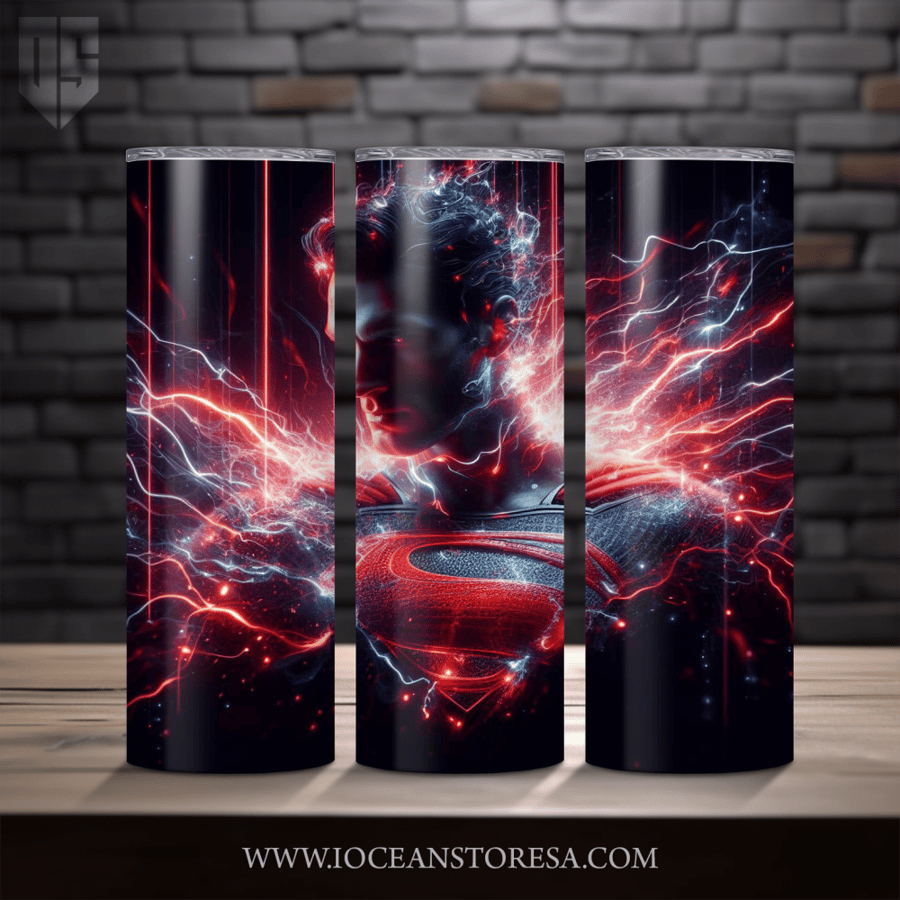 ‏Tumbler / ترافل مق سعة 20 أونصة -  تمبلر - سوبرمان - Superman