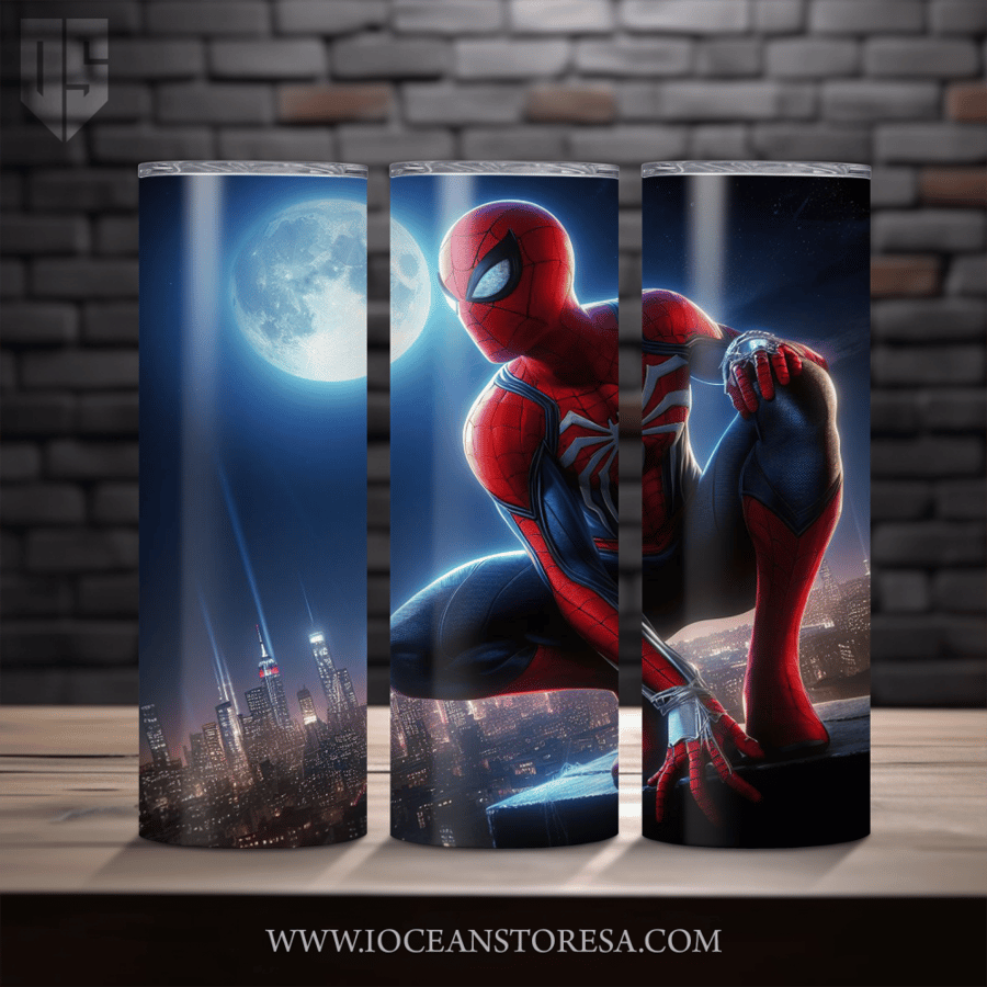 ‏Tumbler / ترافل مق سعة 20 أونصة -  تمبلر - سبايدرمان - Spider Man