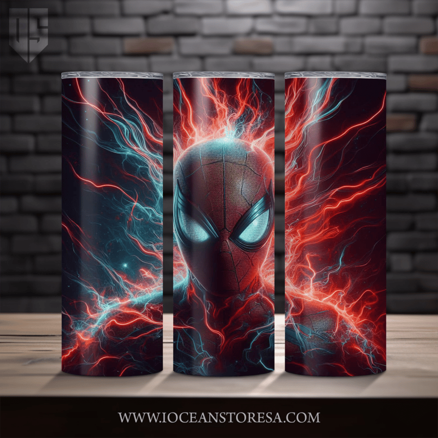 ‏Tumbler / ترافل مق سعة 20 أونصة -  تمبلر - سبايدرمان - Spider Man