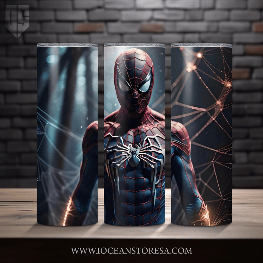 ‏Tumbler / ترافل مق سعة 20 أونصة -  تمبلر - سبايدرمان - Spider Man