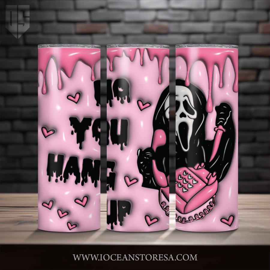 ‏Tumbler / ترافل مق سعة 20 أونصة -  تمبلر - شخصيات مرعبة - horror movie characters - Ghostface