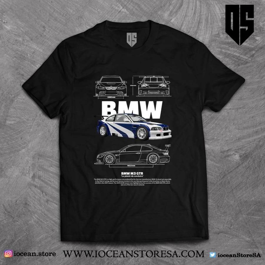T-shirt - BMW M3 GTR