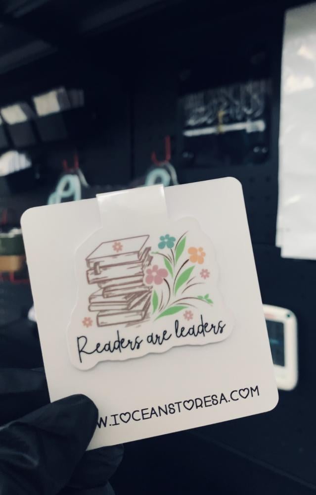 فاصل كتاب مغناطيسي - Magnetic Bookmark