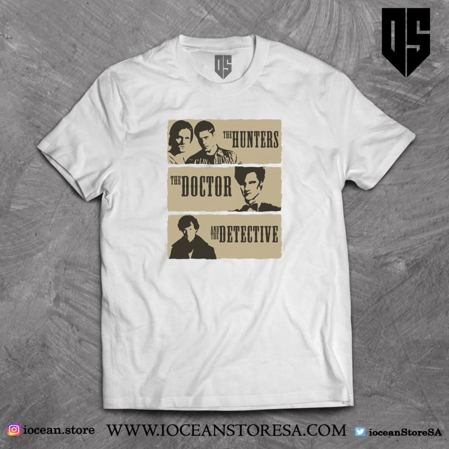 T-shirt - supernatural - Supernatural - Sherlock
