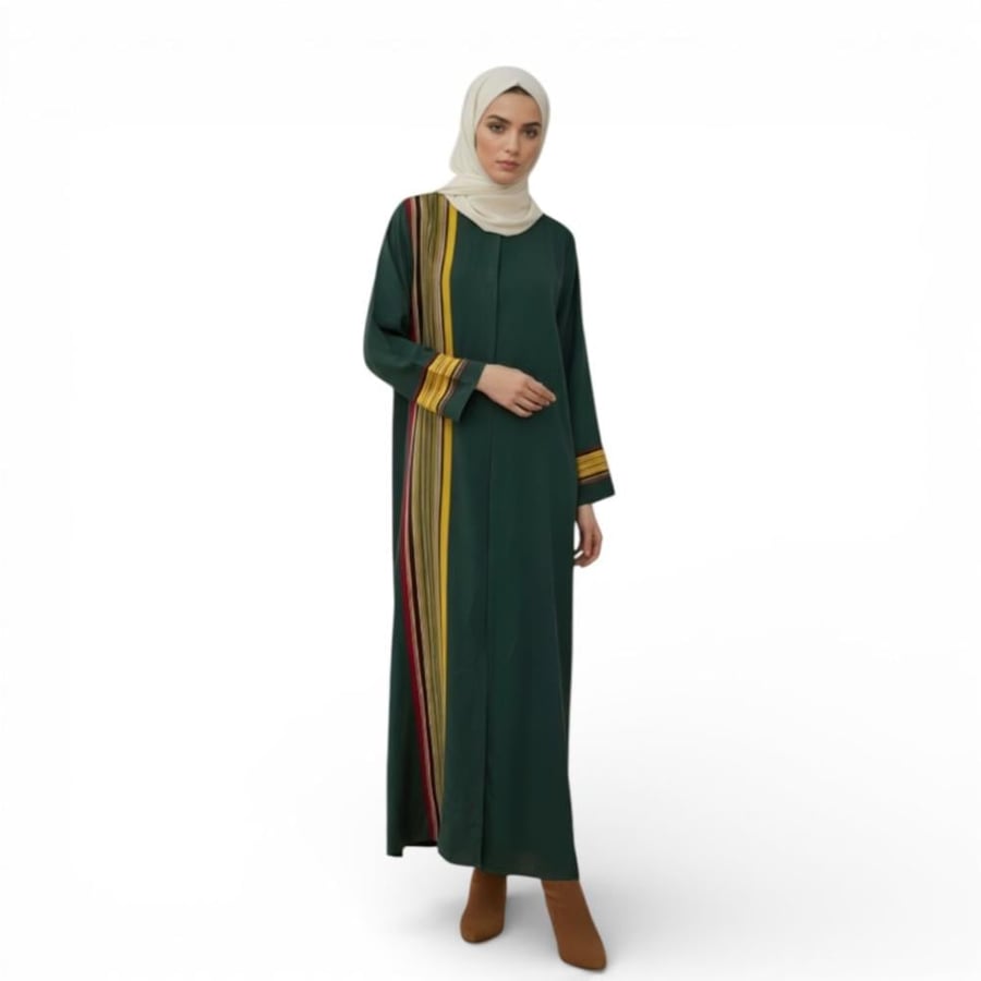 عباية "أصالة الجنوب" -  أخضر