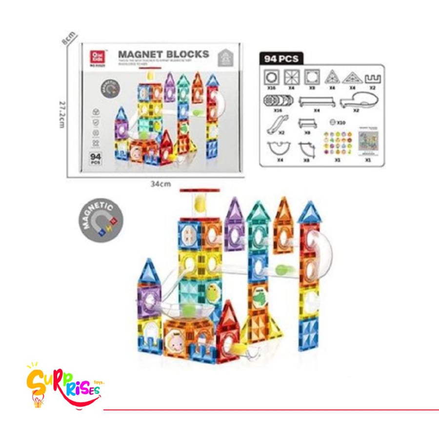 Magnet cubes game 94 pieces