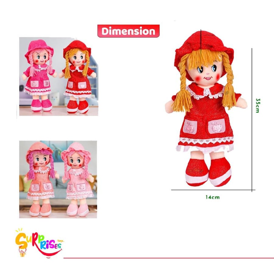 Cotton doll 35 cm