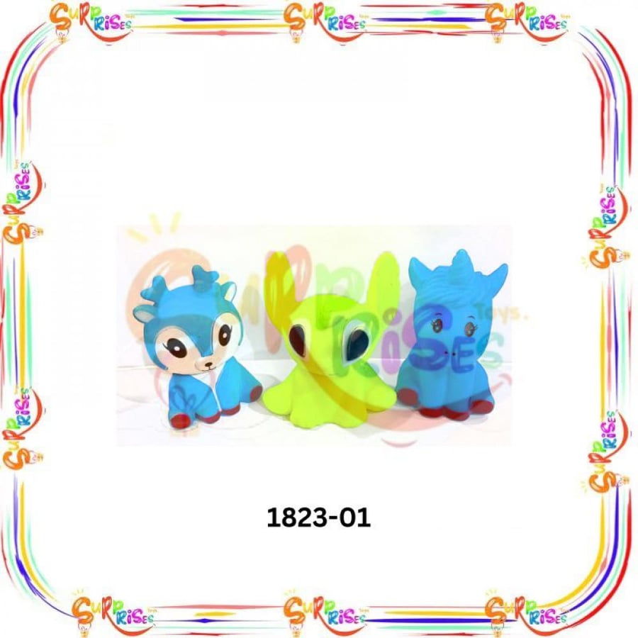 Small animals, bag of 3 pieces