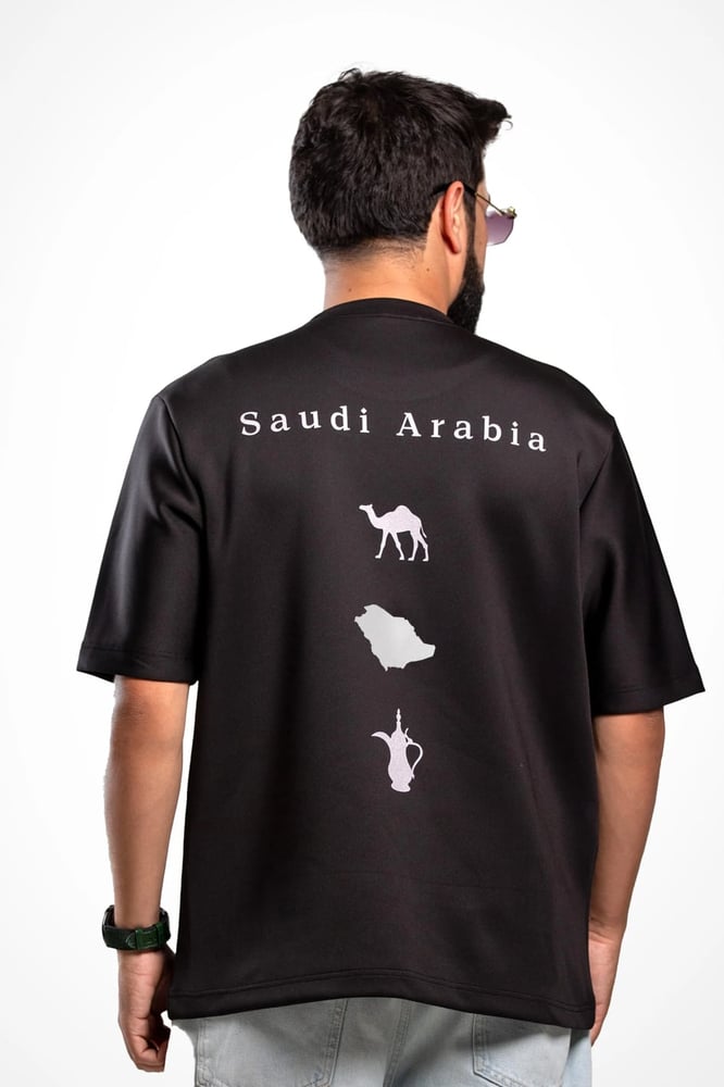 تيشرت اليوم الوطني اسود