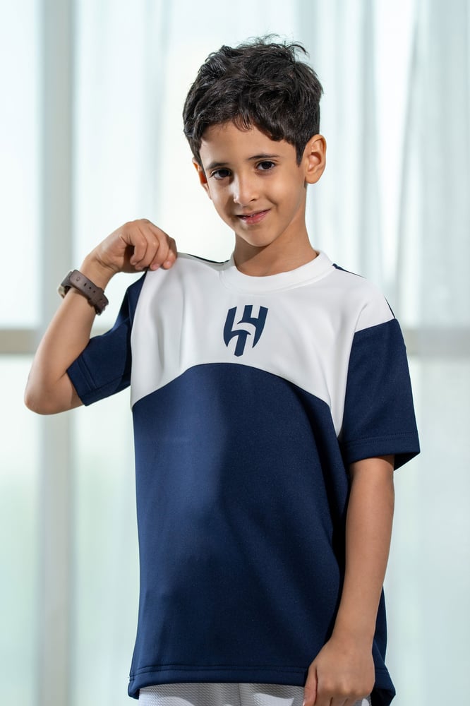 تيشرت الهلال  كحلي &ابيض