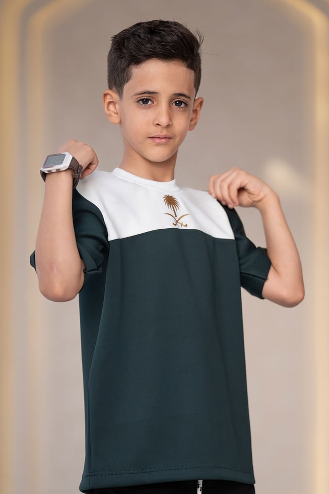 تيشرت اليوم الوطني ولادي KSA79