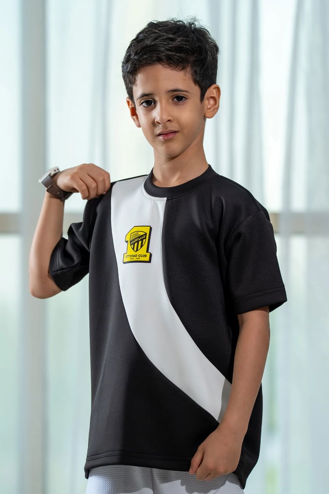 تيشرت الإتحاد أسود &أبيض