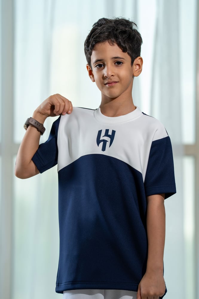تيشرت الهلال  كحلي &ابيض