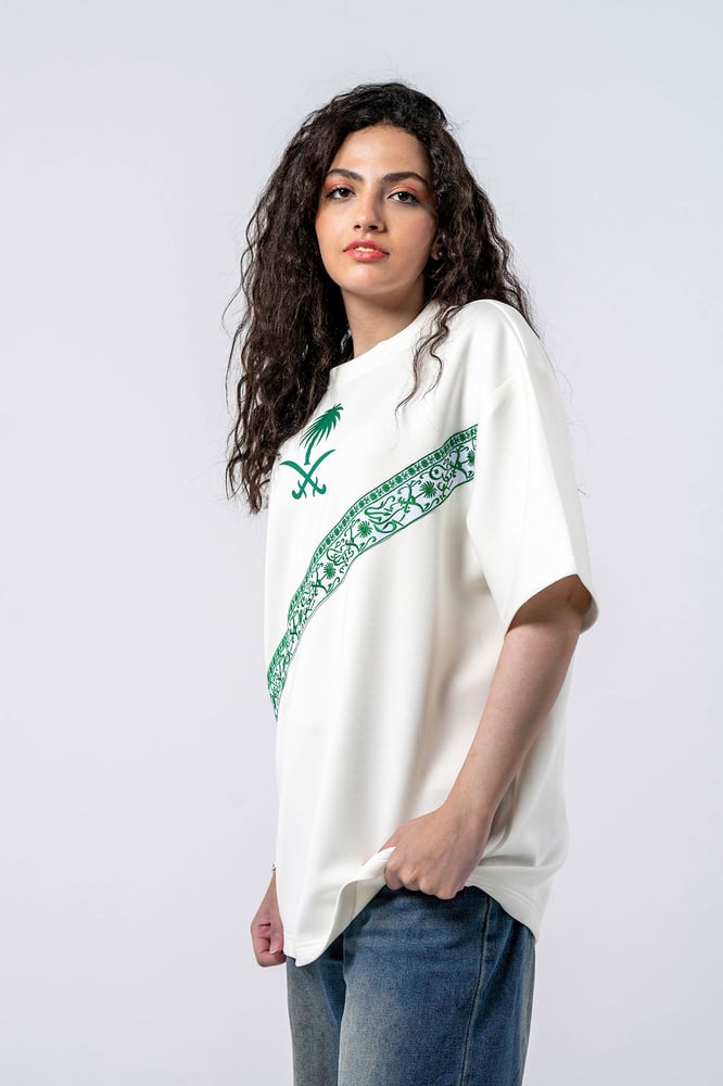 تيشرت اليوم الوطني نسائي KSA65