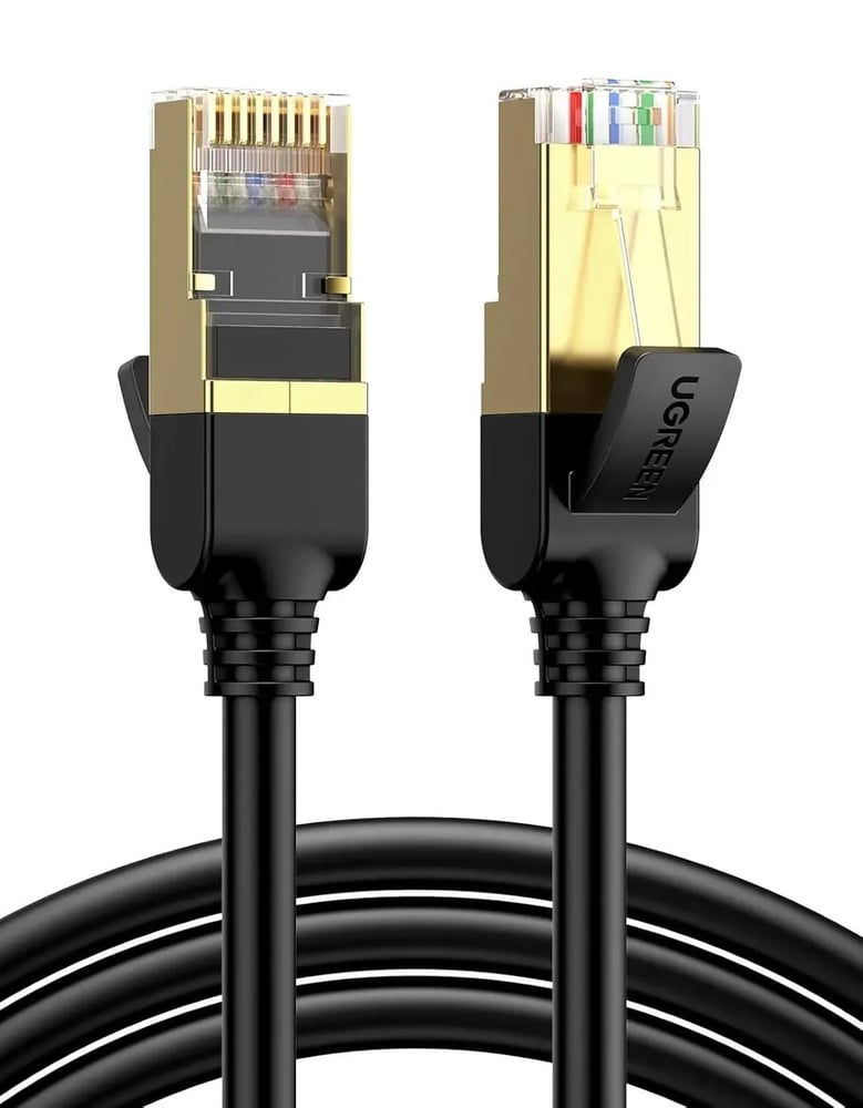 كابل إيثرنت UGREEN Cat 7 بطول 5 متر (17 قدمًا) بسرعة 10 جيجابت في الثانية وتردد 600 ميجاهرتز