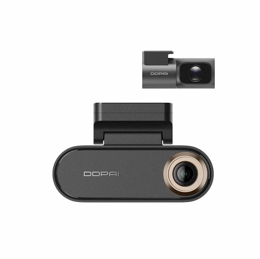 كاميرا داش كام DDPAI N5 Pro Dash Cam مزودة بكاميرا أمامية بدقة 4K وكاميرا خلفية بدقة 2K